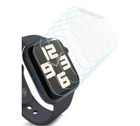 Sinoacc 6 Pièces Protecteur D'écran Compatible avec Apple Watch 44mm Watch SE Series 6 5 4, TPU Autoréparable, Antibulles, HD Ultrafine, Installation Facile