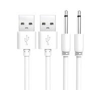 Sinoacc Câble de Charge DC 2.5mm, Câble USB A vers 2.5mm à Charge Rapide (2 PCS, 0.8M)