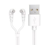 Sinoacc Câble de Charge Rapide Magnétique USB - Câble Divisé Réglable pour Massages, Jouets Rechargeables, Brosses à Dents Électriques et Plus