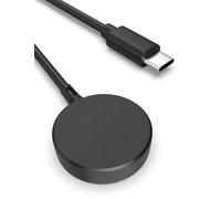 Sinoacc Câble de charge USB C compatible avec Samsung UHR Galaxy Watch 8,8 Classic, Ultra, 7, 6, 6 Classic, 5,5 Pro, 4, 3, Active 2, Active 1, Fe, 1 station de charge magnétique USB A de 100 cm