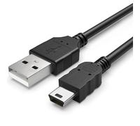 Sinoacc Cable Mini USB Compatible avec Ti 84 Plus CE/Plus/TI Nspire CX II/CX CAS Calculatrice Graphique - USB A 2.0 vers Mini B Cordon de Transfert de Données de Charge Rapide - 100cm