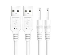 Sinoacc Câble USB A vers 2.5mm à Charge Rapide, Câble de Charge DC 2.5mm (2 PCS, 0.8M)
