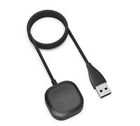 Sinoacc Chargeur Compatible avec Fitbit Versa 4, Versa 3, Sense, Sense 2 Montre Intelligente 3.3Ft/100cm Rapide Charge Remplacement Câble USB Dock(pas pour Versa 2/Versa 1/se/Versa lite)