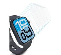 Sinoacc Lot de 6 films protecteurs d'écran compatibles avec Apple Watch SE 3 40 mm - Auto-cicatrisants - En TPU - Flexible - Anti-bulles - HD - Ultra fin - Installation facile - Résistant aux rayures