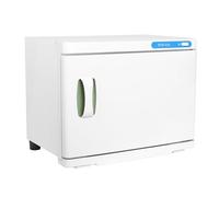 Sinobay Chauffe-Serviettes pour cosmétiques - Compresses - Serviette chauffante - Lumière UV - Stérilisateur - Salon de Coiffure - Grand Volume de 23L litres - Convient pour 20 à 30 Serviettes