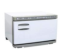 Sinobay Chauffe-Serviettes pour cosmétiques - Compresses - Serviette chauffante - Lumière UV - Stérilisateur - Salon de Coiffure - Grand Volume de 16 litres - Convient pour 20 à 30 Serviettes