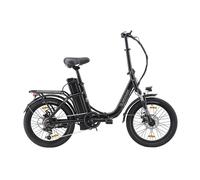 SINOHON C20 Vélo électrique Pliage - 36V18Ah Batterie 250W Moteur Autonomie 120KM 25KM/H Double Couple Noir