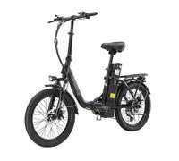 SINOHON C20 Vélo électrique Pliage - 36V18Ah Batterie 250W Moteur Autonomie 120KM 25KM/H Double Couple Noir