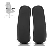 SINOLUXE Coussinets d'accoudoir de rechange pour chaise Sihoo Doro C300 - Pièces de rechange ergonomiques pour accoudoir de chaise de bureau, noir