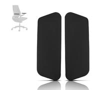 SINOLUXE Paire de coussinets d'accoudoirs de rechange pour chaise de bureau Steelcase Gesture - Convient aux accoudoirs réglables à 360° - Repose-bras ergonomiques