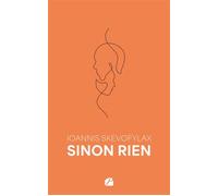 Sinon rien - Ioannis Skevofylax - Du Pantheon Eds - broché - Poésie