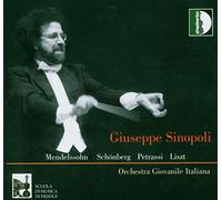 Sinopoli G. : Récial Mendelssohn, Petrassi, Liszt. Sinopoli.