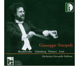 Sinopoli G. : Récial Mendelssohn, Petrassi, Liszt. Sinopoli.