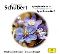 SINOPOLI/STAATSKAPELLE DRESDEN - SCHUBERT: SINFONIEN 8 & 9 (ELOQUENCE) CD NEUF