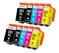 SINOPRINT 202 XL Cartouches Compatible pour Epson 202 202XL Encre Multipack | pour Epson Expression Premium XP 6105 XP6105 XP 6100 XP 6000 XP 6005 XP 6001 XP6100 XP6000 XP6005 XP6001, Lot de 10