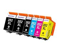 SINOPRINT 202XL Cartouche d'encre Compatible pour Epson 202 XL XP-6100