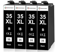 SINOPRINT 35XL Noir Compatibles avec Epson 35XL 35 XL Cartouches d'encre pour Epson Workforce Pro WF-4720 WF-4725 WF-4740 WF-4730 WF4730 WF4725 WF4720 WF-4740DTWF WF-4730DTWF WF-4725DWF WF-4720DWF