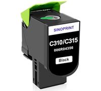 SINOPRINT C310 C315 Cartouche de Toner Compatible pour Xerox C310 C310DNI C310DNIM C315 C315DNI C315DNIM Imprimante(1 Noir)