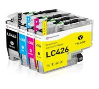 SINOPRINT LC426 Cartouche d'encre Compatible pour Cartouche Brother LC426 LC-426 LC426VAL LC-426XL Compatible pour Brother MFC-J4335DW MFC-J4340DW MFC-J4535DW MFC-J4540DW(Noir/Cyan/Magenta/Jaune)