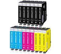 SINOPRINT Lot de 15 cartouches d'encre compatibles 405XL pour Epson 405 XL | Pour Epson WorkForce Pro WF-4830 WF-7840 WF-4820 WF-3820 WF-3825 WF-4825 WF-7830 WF-7835 WF4830 WF7840 WF4820 WF3820
