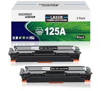 SINOPRINT Lot de 2 cartouches de toner noir 125A de rechange pour imprimante HP 125A CB540A pour imprimante HP Color CP1215 CP1515n CP1518ni CM1312 CM1312nfi