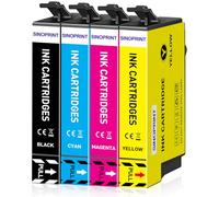 SINOPRINT Lot de 4 Compatibles pour Epson Workforce Pro WF-4830DTWF WF-3820DFW WF-4820DFW WF-7840DTWF WF-3825DFW WF-4825DFW WF-7310DTW WF-7835DTWF WF-4820 WF-3820 WF-7840 WF-4830