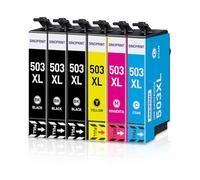 SINOPRINT Lot de 6 cartouches d'encre XL compatibles avec Epson 503 503XL pour Epson Expression Home XP-5200 XP-5205 XP5200 XP5205, Workforce WF-2960 WF-2965 WF2960 WF2965 WF-2960DWF WF-2965DWF