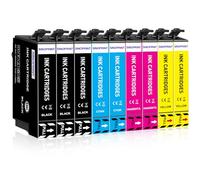 SINOPRINT Lot de 9 Compatibles avec Workforce Pro WF-3820DWF WF-3825DWF WF-4830DTWF WF-4820DWF WF-4825DWF WF-7840DTWF WF-7830DTWF WF-7835DTWF WF-4830 WF-4820 WF-3825 WF-3820 WF-4825 WF-7840