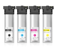 SINOPRINT T9451-T9454 Cartouches d'encre compatibles avec Epson T9451 T9452 T9453 T9454 pour Epson Workforce Pro WF-C5210 WF-C5290 WF-C5710 WF-C5790 WF-C5210DW WF-C5290DW WF-C57110DW 0DWF WF-CV.