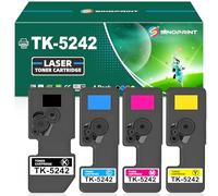 SINOPRINT TK5242 TK-5242 Cartouche de toner de rechange pour Kyocera TK-5242K TK-5242C TK-5242M TK-5242Y 1T02R70US0 1T02R7CUS0 1T02R7BUS0 1T02R7AUS0 pour ECOSYS P5022 6 CDN PD. 5026cdw M5526cdw
