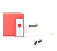 Sinoprotools Lot de 2 lames de rechange à 4 bords coupants, 12 x 20 x 1,5 mm, pour plaques réversibles, fraises à affleurer (comme rechange), lames réversibles en carbure de tungstène