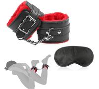 Sinorichh Couple pu cuir rouge peluche cadeau pour les couples - parfait pour différentes occasions