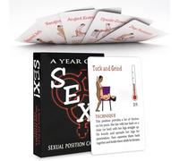 Sinorichh Ensemble de Jeu de rôle Amusant, Comprenant des Cartes et des Accessoires de Jeu - Jeu de Cartes pour Couples Y4F1