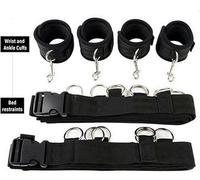 Sinorichh Matériau en Nylon Robuste - Protection du Poignet - Ajustable, Convient aux Lits très Grands - Cadeau Romantique