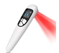 Sinorico Appareil de thérapie par lumière rouge avec écran et poignée Lumière infrarouge faible niveau pour genoux, épaules, dos, articulations et muscles