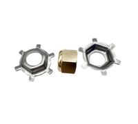 SINOSCOGO Kit de rondelles d'écrou d'hélice 52707A1 18-3701 Compatible avec MerCruiser Sterndrive Alpha One Bravo 1 2 3 disques
