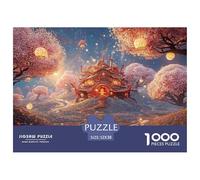 Sinoshow_24085_3D_Cartoon_a_Fantasy_Hobbit_House_in_The_distanc_57cbaff2-fede-4451-976a-639015470885_3 1000 Pièces Casse-tête Stimulant Et Éducatif Jeu De Puzzle, Cadeau De Noël Aux Images Éclatantes