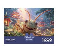 Sinoshow_24085_3D_Cartoon_a_Happy_Cute_Grasshopper_with_big_Tee_9d6aef29-6730-476a-952a-78ad4091eb14_1 1000 Pièces Casse-tête Difficile, Dur, Quasi Impossible Puzzle, Jouets Éducatifs Uniques Et Stim