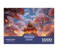 Sinoshow_24085_3D_Cartoon_a_Magical_Forest_with_Purple_Trees_an_2253ffe7-b392-41ec-92eb-4ac322ca3f8a_4 1000 Pièces Casse-tête Stimulant Et Éducatif Jeu De Puzzle, Jeu Familial Anti-Stress, Jouets Fam