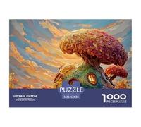 Sinoshow_24085_3D_Cartoon_a_Mushroom_House_in_The_Shape_of_an_a_26af7d52-f14d-410e-8fa4-ae907ce62936_1 1000 Pièces Puzzles Difficile, Dur, Quasi Impossible Jeu De Puzzle, Cadeau De Noël Aux Images Éc