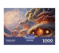 Sinoshow_24085_3D_Cartoon_Cinematic_Shot_of_Hobbit_Houses_in_th_71ba4510-98be-4e03-ad18-3ab5b7ff74e0_3 1000 Pièces Casse-tête Difficile, Dur, Quasi Impossible Jeu De Puzzle, Jouets Éducatifs Uniques