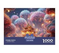 Sinoshow_24085_3D_Cartoon_Fantasy_Forest_with_Purple_Trees_and__5b168d36-75ba-4562-9096-0b1648a48f0a_1 1000 Pièces Casse-tête Stimulant Et Éducatif Puzzle, Jouets Éducatifs Uniques Et Stimulants,Stre