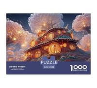 Sinoshow_24085_3D_Cartoon_Fantasy_Hobbit_House_Made_of_Grass_an_511b564e-c46b-47ff-a0f6-8e666a042c8b_1 1000 Pièces Casse-tête Difficile, Dur, Quasi Impossible Jeu De Puzzle, Cadeau De Noël Aux Images