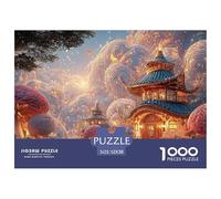 Sinoshow_24085_3D_Cartoon_Style_a_Fairy-Tale_Forest_Village_Wit_01b8ccc2-bb1c-4228-a260-eb39a0c4182a_4 1000 Pièces Casse-tête Stimulant Et Éducatif Jeu De Puzzle, Cadeau De Noël Aux Images Éclatantes