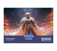 Sinoshow_24085_3D_Concept_Art_of_a_Black_Demon_with_Horns_and_g_055a118b-4ade-459a-bb48-0cdb71013025_2 1000 Pièces Casse-tête Stimulant Et Éducatif Puzzle, Jouets Éducatifs Uniques Et Stimulants,Stre