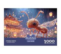 Sinoshow_24085_3D_Cute_Ant_Under_a_Leaf_in_The_Rain_Chibi_Style_16ff8e95-00e8-4752-8e75-5d7fa7f18093_4 1000 Pièces Casse-tête Stimulant Et Éducatif Puzzle, Jeu Familial Anti-Stress, Cadeaux D'anniver