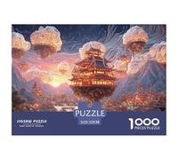 Sinoshow_24085_3D_Game_Scene_Cartoon_Style_Chinese_Landscape_ma_946de09b-1e01-461c-8769-fe4ffae5b6f9_3 1000 Pièces Casse-tête Difficile, Dur, Quasi Impossible Puzzle, Cadeau De Noël Aux Images Éclata