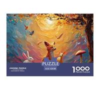 Sinoshow_24085_3D_Illustration_of_a_Cute_Fox_Rabbit_and_Deer_si_2cd6836f-9a55-4dd7-a780-2caf66a1d405_4 1000 Pièces Puzzles Difficile, Dur, Quasi Impossible Puzzle, Jeu Familial Anti-Stress, Jouets FA