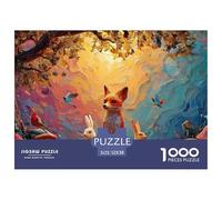 Sinoshow_24085_3D_Illustration_of_a_Cute_Fox_Rabbit_and_Deer_si_61a455a7-7b38-452d-91ff-d22d075e6178_1 1000 Pièces Puzzles Difficile, Dur, Quasi Impossible Jeu De Puzzle, Jouets Éducatifs Uniques Et