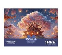 Sinoshow_24085_3D_Illustration_of_a_Cute_Little_Hobbit_House_su_b806090e-5cbd-415d-8fdc-e848eb9c4f0d_3 1000 Pièces Casse-tête Difficile, Dur, Quasi Impossible Jeu De Puzzle, Cadeau De Noël Aux Images